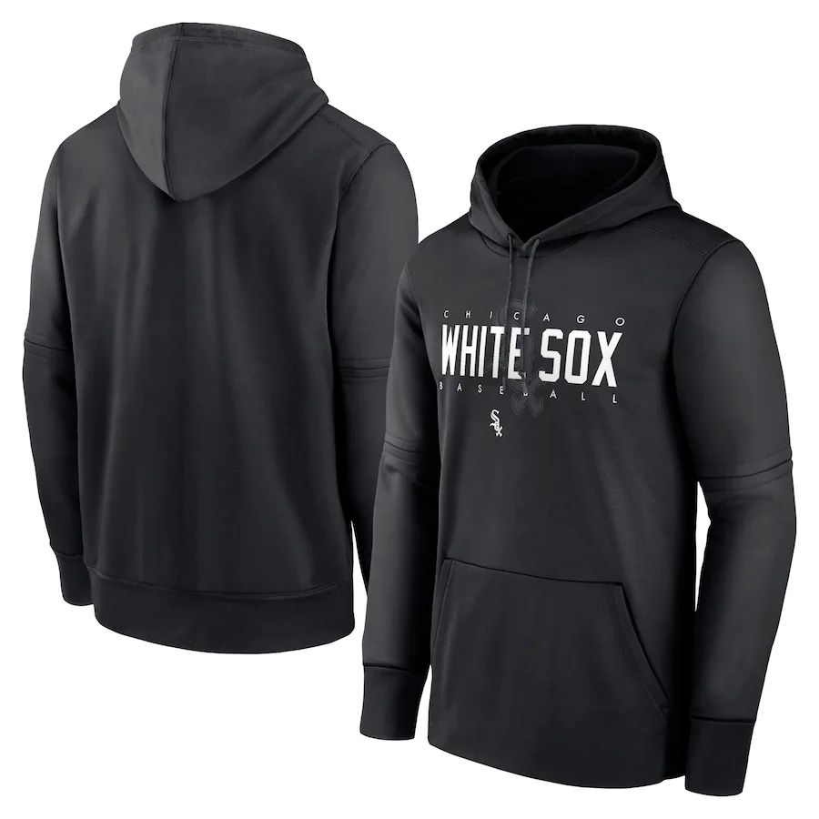 Men 2023 MLB Chicago White Sox black Sweatshirt style 1